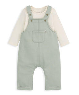 Mamas & Papas Outfits & Sets Dungaree & Bodysuit Set