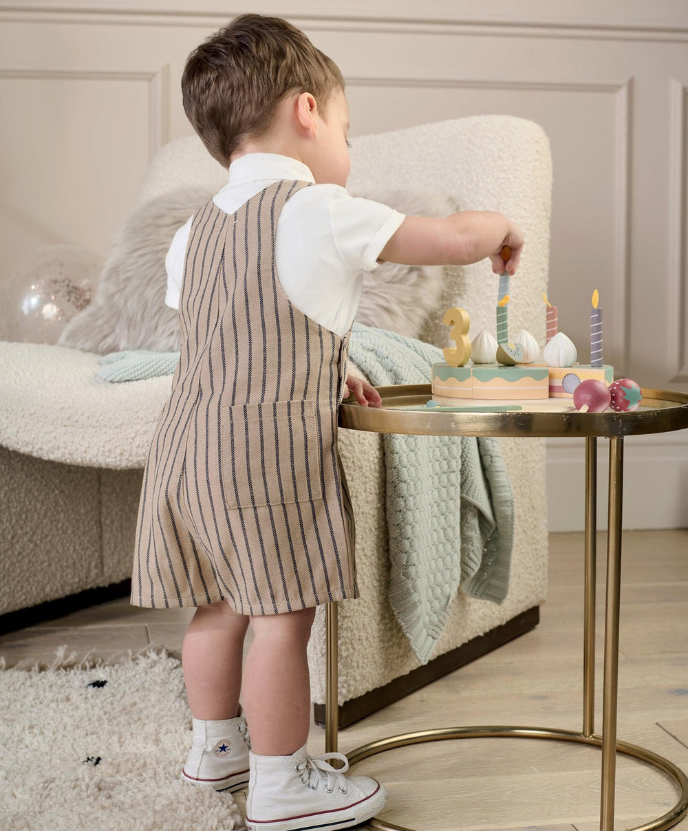 Mamas &amp; Papas Outfits &amp; Sets Dungaree &amp; T-Shirt Outfit Set