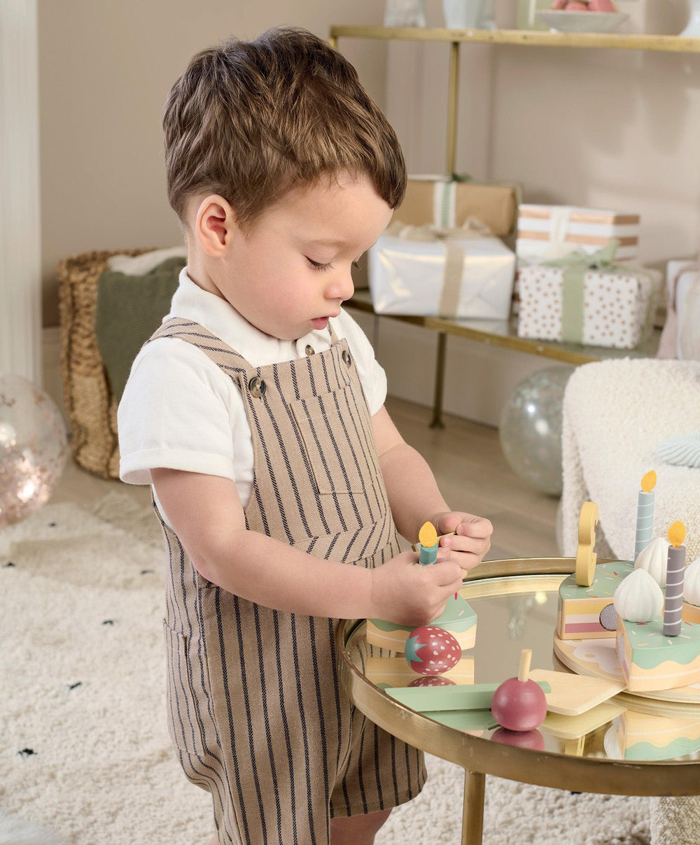 Mamas &amp; Papas Outfits &amp; Sets Dungaree &amp; T-Shirt Outfit Set