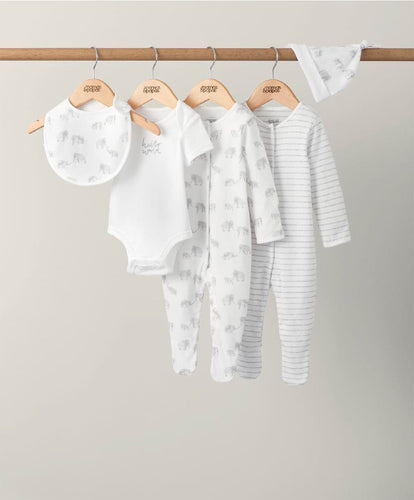 Mamas & Papas Outfits & Sets Elephant Set - 5 Piece Set