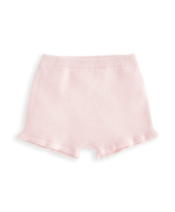 Mamas & Papas Outfits & Sets Embroidered Knit Top & Shorts Set (2 Pieces) - Pink