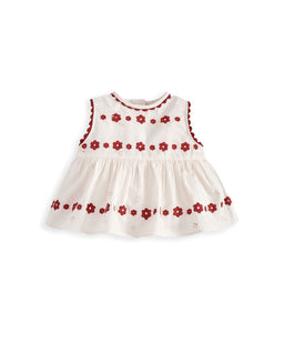 Mamas & Papas Outfits & Sets Embroidery Top & Trouser Set