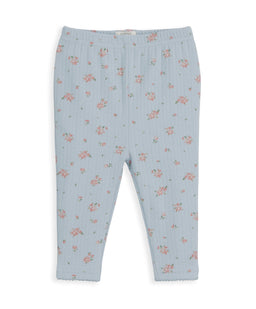 Mamas & Papas Outfits & Sets Floral Ribbed Top & Leggings Outfit Set