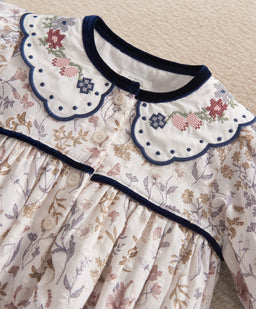 Mamas & Papas Outfits & Sets Floral Romper & Tights