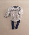 Mamas & Papas Outfits & Sets Floral Romper & Tights
