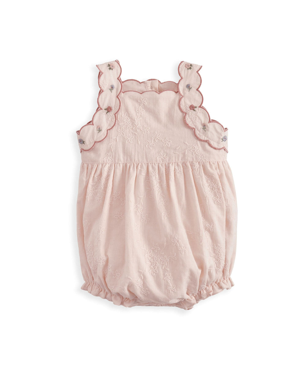 Mamas &amp; Papas Outfits &amp; Sets French Pink Romper &amp; Sun Hat