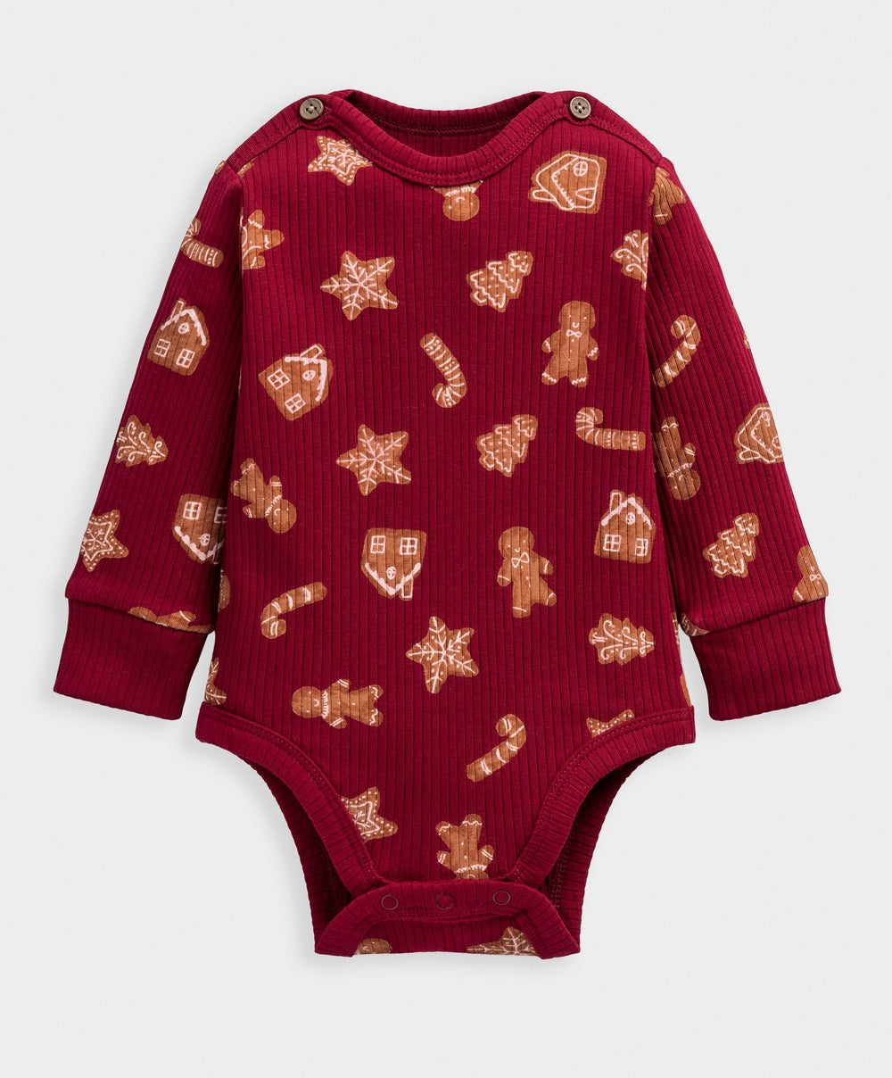 Mamas &amp; Papas Outfits &amp; Sets Gingerbread Christmas (2 Piece) Outfit Set