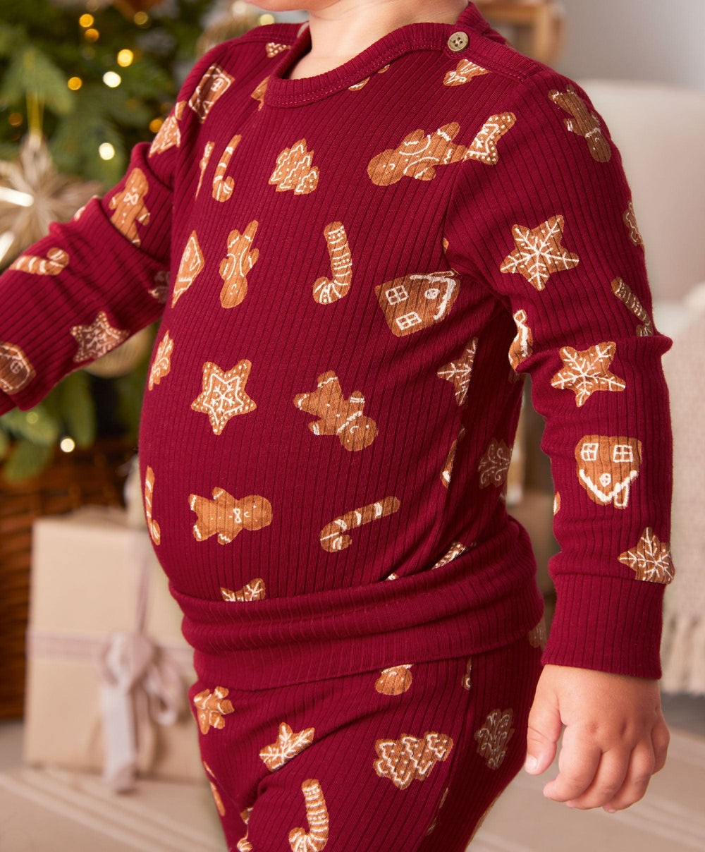 Mamas &amp; Papas Outfits &amp; Sets Gingerbread Christmas (2 Piece) Outfit Set