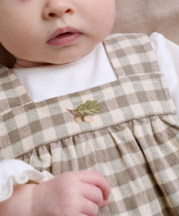 Mamas & Papas Outfits & Sets Gingham Dress & Bodysuit Set