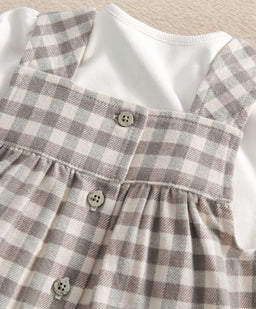 Mamas & Papas Outfits & Sets Gingham Dress & Bodysuit Set
