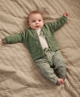 Mamas & Papas Outfits & Sets Gingham Jacket, Trousers & Bodysuit Set