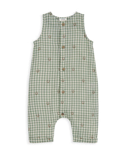 Mamas & Papas Outfits & Sets Gingham Romper & Bodysuit