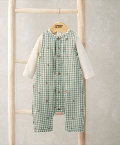 Mamas & Papas Outfits & Sets Gingham Romper & Bodysuit
