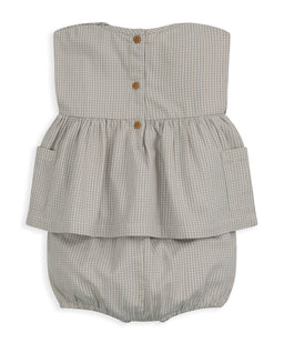 Mamas & Papas Outfits & Sets Gingham Top & Shorts Outfit Set