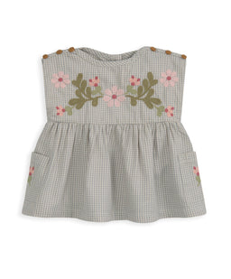Mamas & Papas Outfits & Sets Gingham Top & Shorts Outfit Set