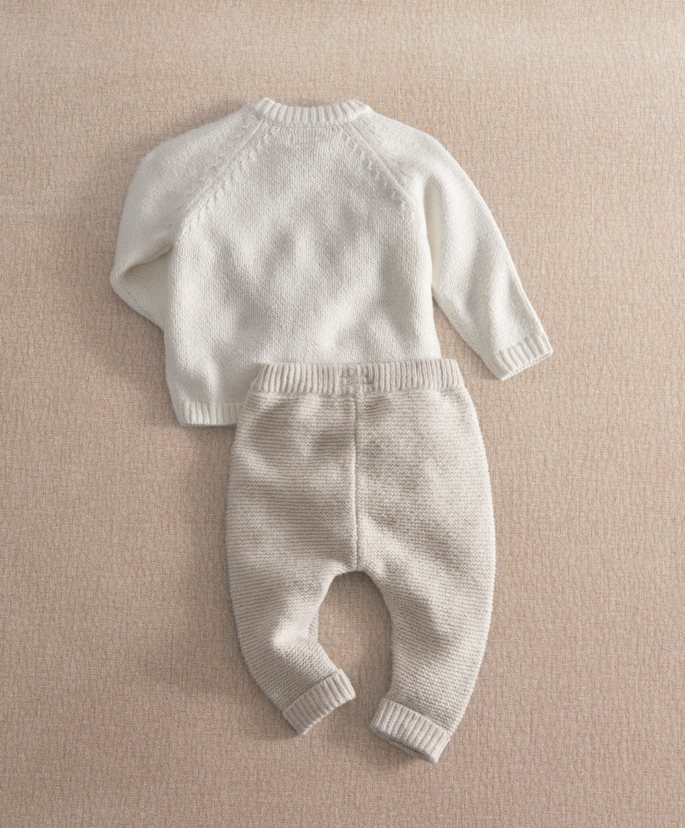 Mamas &amp; Papas Outfits &amp; Sets Hello World Knit Set (2 Piece)