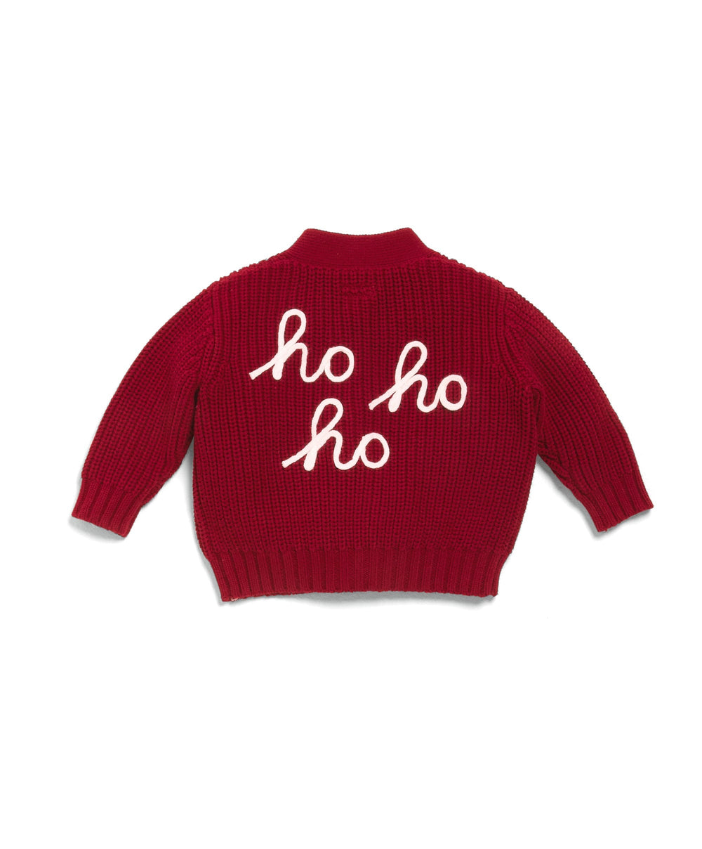 Mamas &amp; Papas Outfits &amp; Sets Ho Ho Ho Christmas Cardigan &amp; Leggings