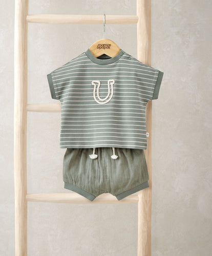 Mamas & Papas Outfits & Sets Horseshoe T-Shirt & Shorts Outfit Set