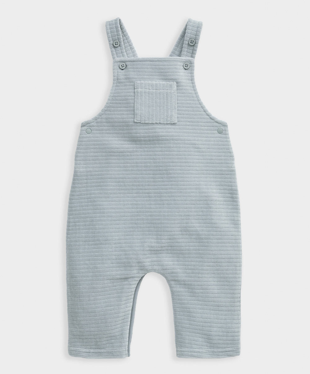 Mamas &amp; Papas Outfits &amp; Sets Kite Print Bodysuit &amp; Velour Dungarees Set