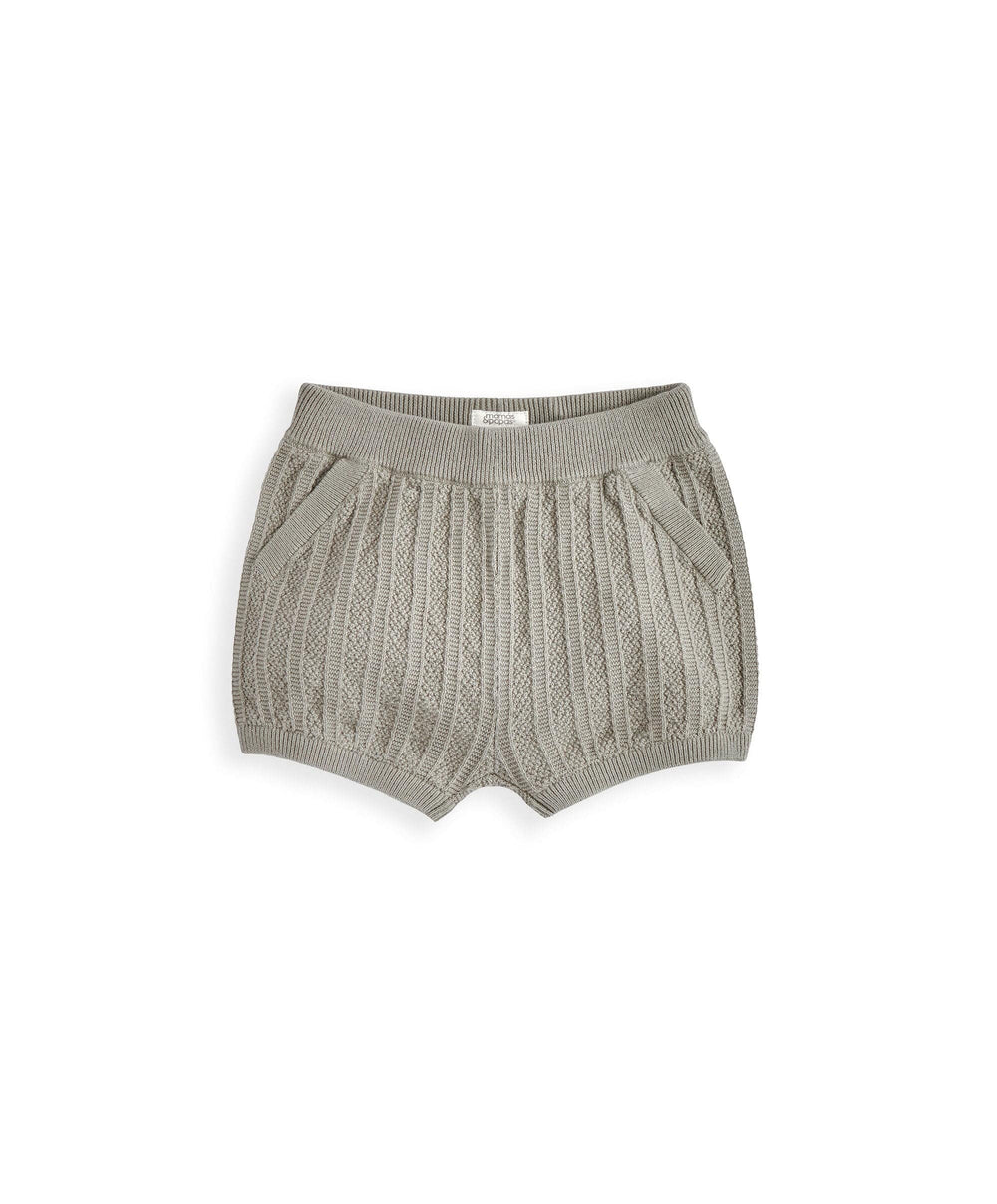 Mamas &amp; Papas Outfits &amp; Sets Knitted Shirt &amp; Shorts Outfit Set