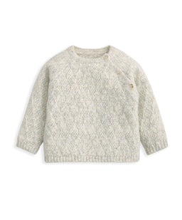 Mamas & Papas Outfits & Sets Knitted Top & Leggings Set (2 Pieces) – Grey Marl