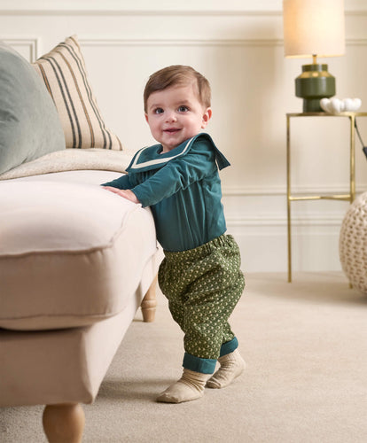 Mamas & Papas Outfits & Sets Laura Ashley Sailor Bodysuit & Trousers