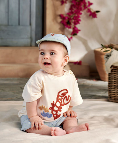 Mamas & Papas Outfits & Sets Lobster T-Shirt & Shorts Outfit Set