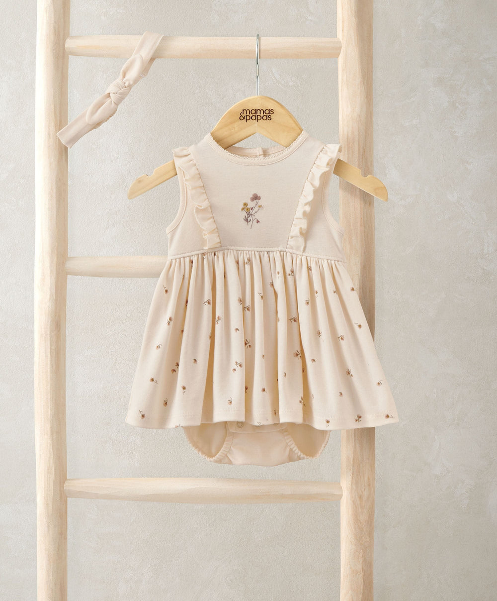 Mamas &amp; Papas Outfits &amp; Sets Mock Skirt Romper With Headband