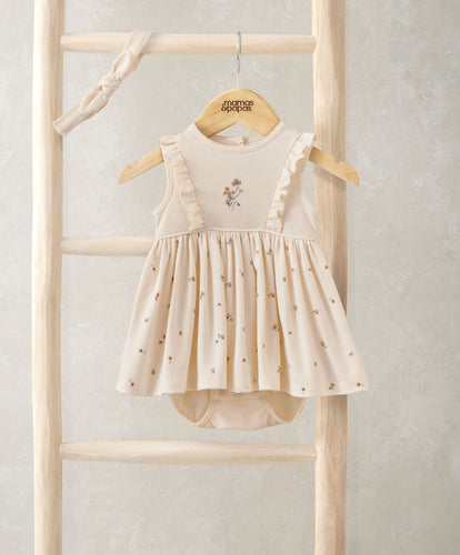 Mamas & Papas Outfits & Sets Mock Skirt Romper With Headband