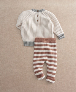 Mamas & Papas Outfits & Sets Moon Knit Set (2 Pieces)