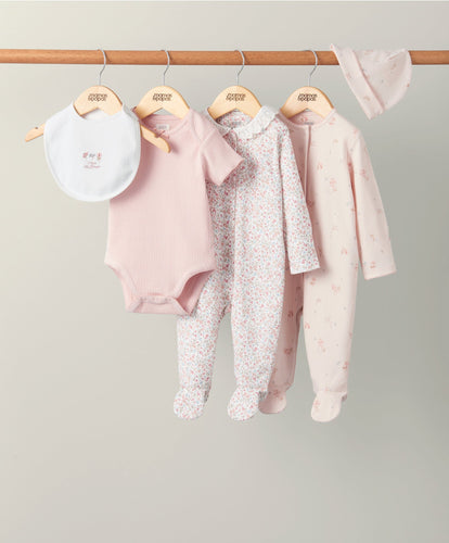 Mamas & Papas Outfits & Sets Newborn Clothing Set (5 Piece) - Floral