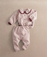 Mamas & Papas Outfits & Sets Pink Embroidered Knit Set (2 Pieces)