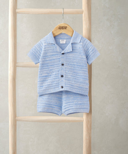 Mamas & Papas Outfits & Sets Polo Top & Shorts Set (2 Pieces) - Navy