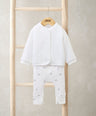 Mamas & Papas Outfits & Sets Quilted Jacket, Bodysuit & Bottoms Set (3 Pieces) – Bunny Print