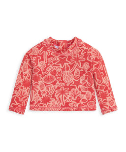 Mamas & Papas Outfits & Sets Seahorse Long Sleeve Swim Top & Bottoms
