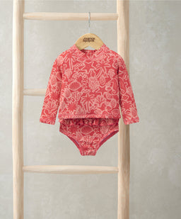 Mamas & Papas Outfits & Sets Seahorse Long Sleeve Swim Top & Bottoms