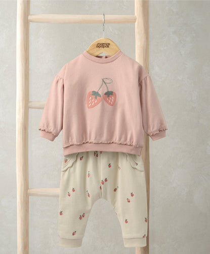 Mamas & Papas Outfits & Sets Strawberry Top & Joggers Outfit Set