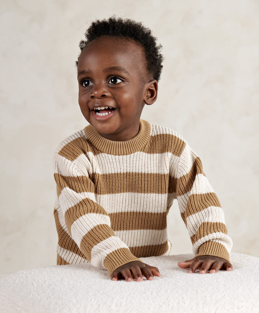Mamas &amp; Papas Outfits &amp; Sets Stripe Knitted Jumper &amp; Leggings Set