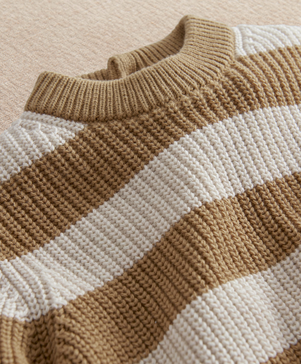 Mamas &amp; Papas Outfits &amp; Sets Stripe Knitted Jumper &amp; Leggings Set