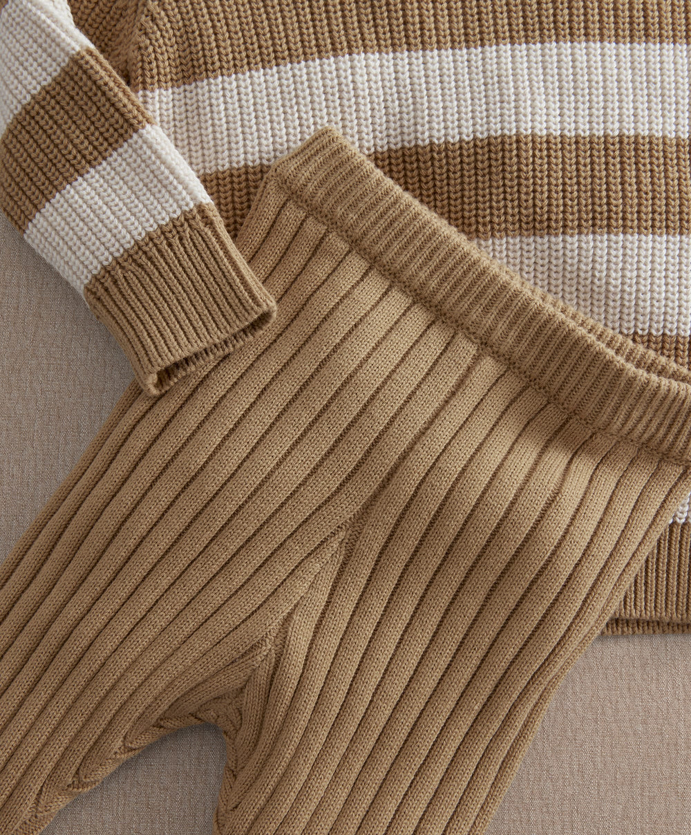 Mamas &amp; Papas Outfits &amp; Sets Stripe Knitted Jumper &amp; Leggings Set