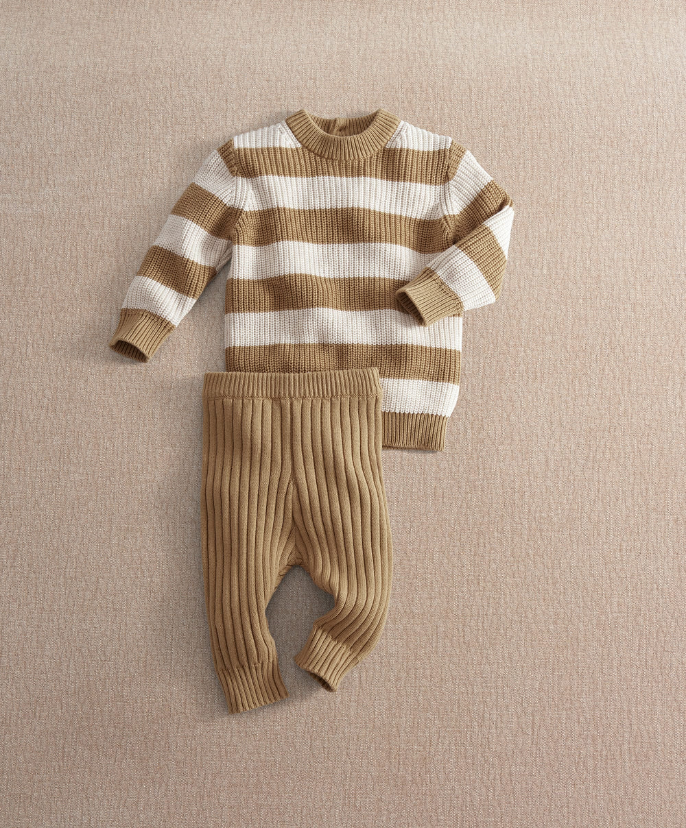 Mamas &amp; Papas Outfits &amp; Sets Stripe Knitted Jumper &amp; Leggings Set