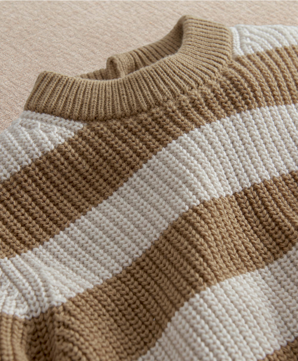 Mamas &amp; Papas Outfits &amp; Sets Stripe Knitted Jumper &amp; Leggings Set