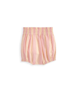 Mamas & Papas Outfits & Sets Striped Pink Peplum Top Set