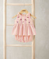 Mamas & Papas Outfits & Sets Striped Pink Peplum Top Set