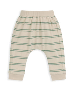 Mamas & Papas Outfits & Sets Stripped Terry Towelling T-Shirt & Joggers Set