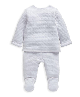 Mamas & Papas Outfits & Sets Textured Jersey 2 Piece Set