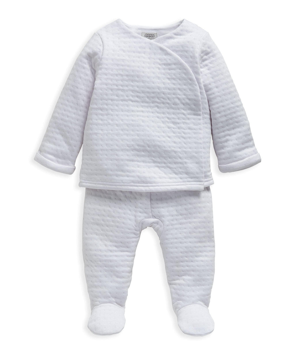 Mamas &amp; Papas Outfits &amp; Sets Textured Jersey 2 Piece Set