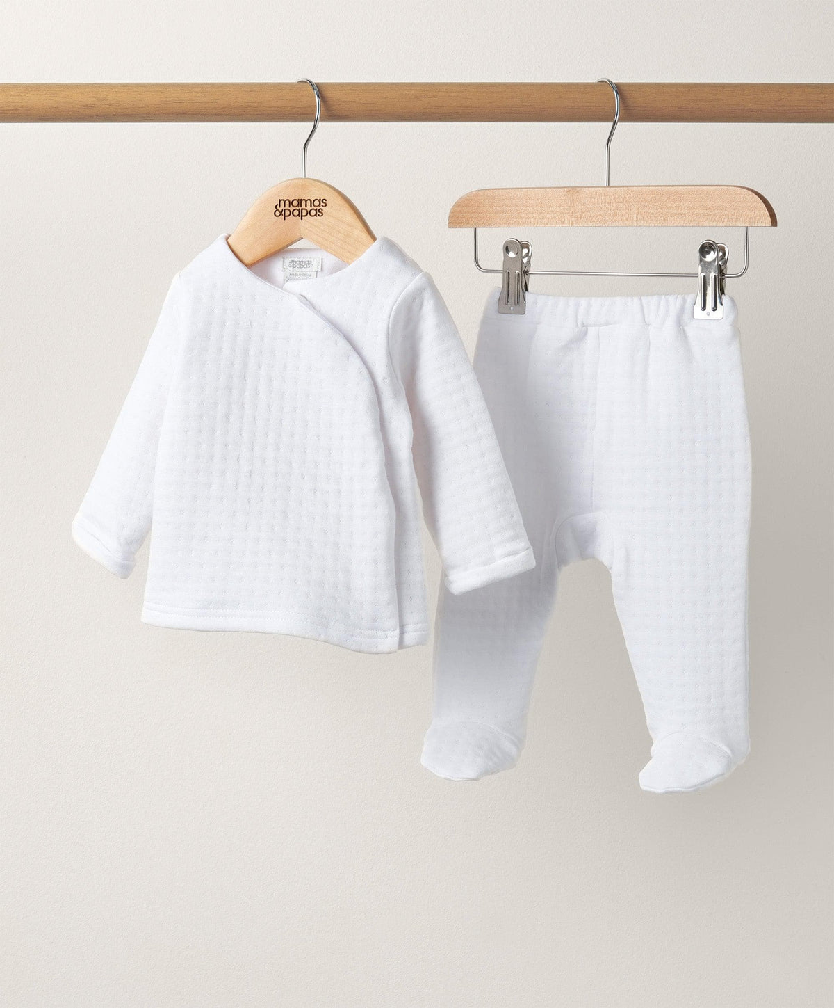 Mamas & Papas Outfits & Sets Textured Jersey 2 Piece Set