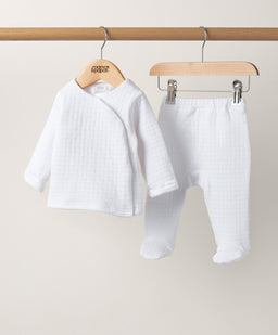 Mamas & Papas Outfits & Sets Textured Jersey 2 Piece Set