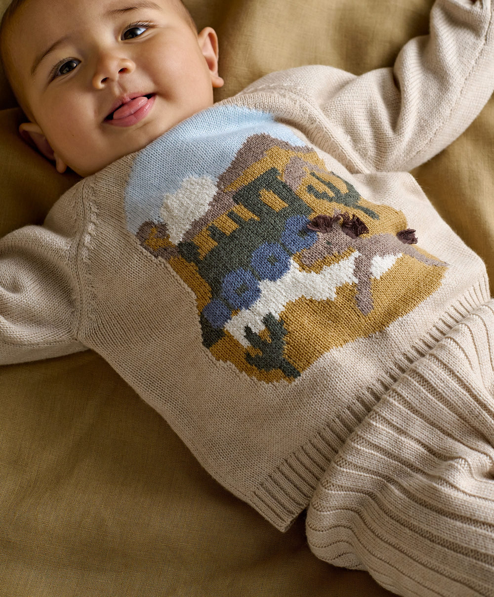 Mamas &amp; Papas Outfits &amp; Sets Train Knit Set